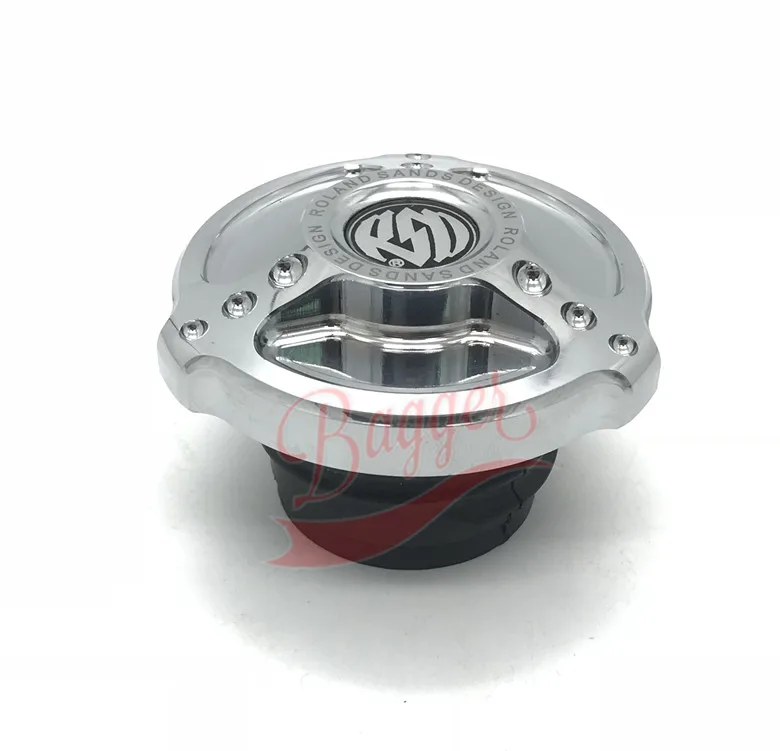 Motocicleta CNC Vallas De Gas Tapa Del Tanque de combustable Cubierta Negro Para Harley Sportster XL883 1200 FXD Dyna Softail FL|tanque harley|flgas