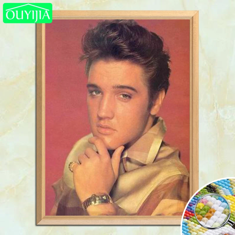Алмазная вышивка Elvis Presley 5D алмазная картина сделай сам полностью квадратная