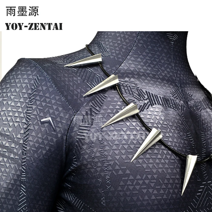 YOY-ZENTAI супер герой новейшая черная подвеска с пантерой фильм Черная пантера ожерелье для косплея
