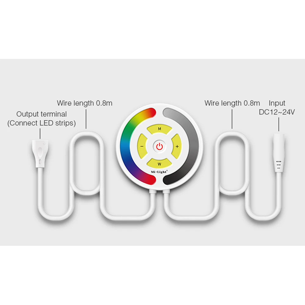 Mi Light WiFi YL1 amazon alexa светодиодный контроллер сенсорный RGB умный IOS Android 2 4G