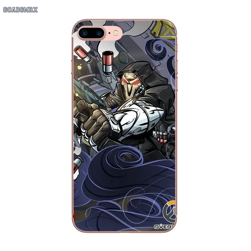 Силиконовые чехлы для телефонов Samsung Galaxy S2 S3 S4 S5 Mini Alpha S6 S7 edge S8 S9 Plus J1 Grand Prime Overwatch