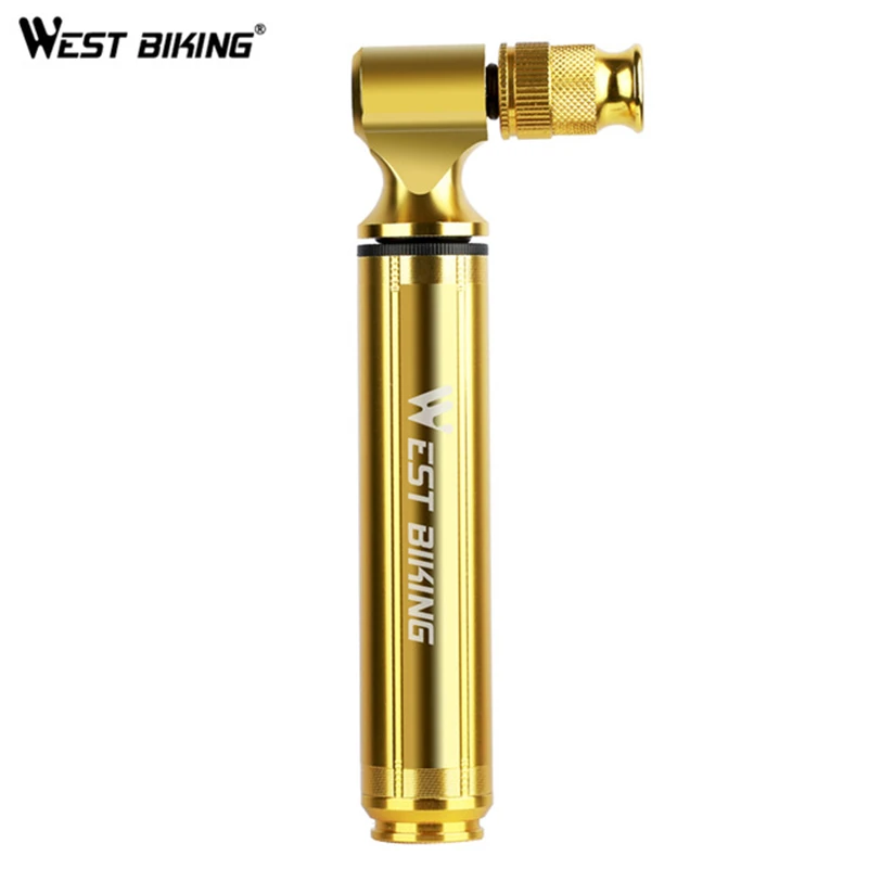 WEST BIKING велосипедный насос из алюминиевого сплава Bomba Bicicleta 160psi для AV/FV Мини Ручной