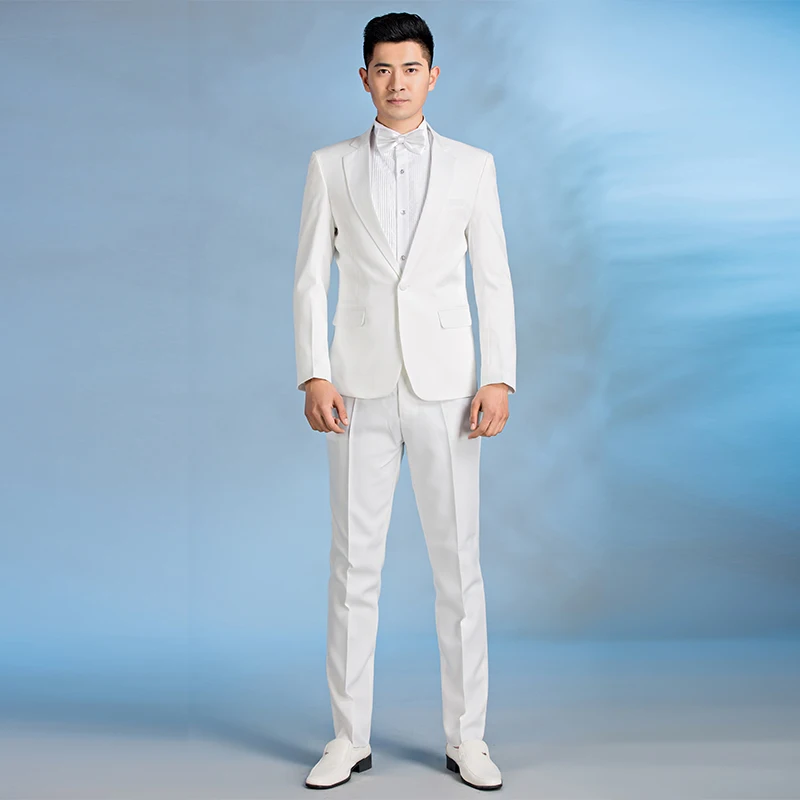Мужские костюмы мужской костюм жениха формальное платье terno приталенный homme mariage