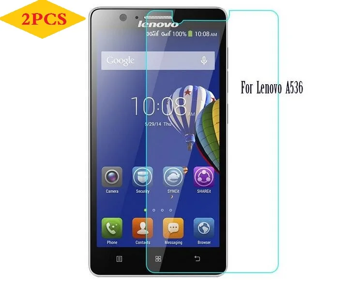 2 шт. Защитное стекло для экрана Lenovo A536 закаленное ультратонкое телефона с