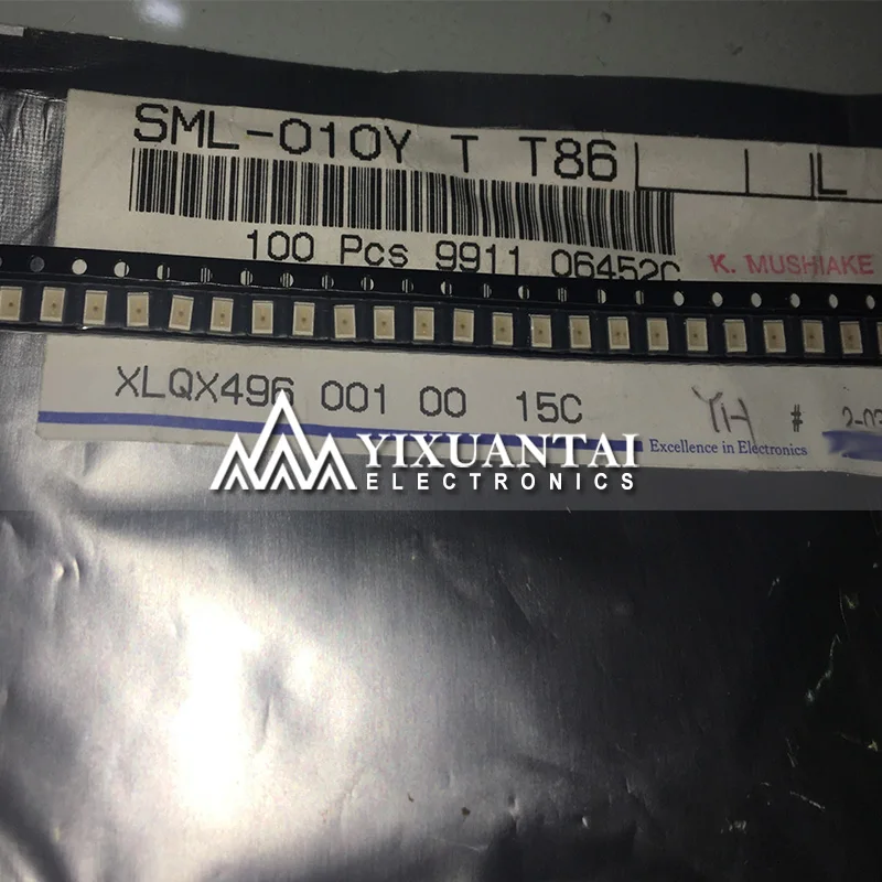 

50pcs/lot New Original SML-010YTT86 SML-010YTT SML-010 LED