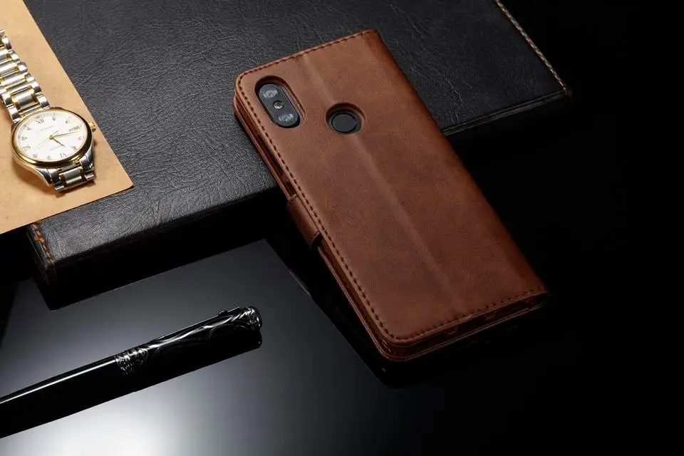 Роскошный кожаный флип-чехол для xiaomi mi A2 чехол для телефона Coque xiaomi mi 6X флип-кошелек держатель для карт чехол для fundas mi A2 xiaomi