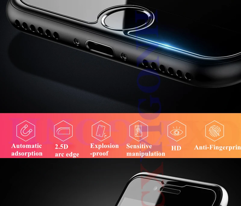 3D УФ жидкий полный клей для iPhone6S 6 7 8 X XS XR закаленное стекло для iPhone 6 6S 7 8 Plus защитная пленка XSmax защита экрана