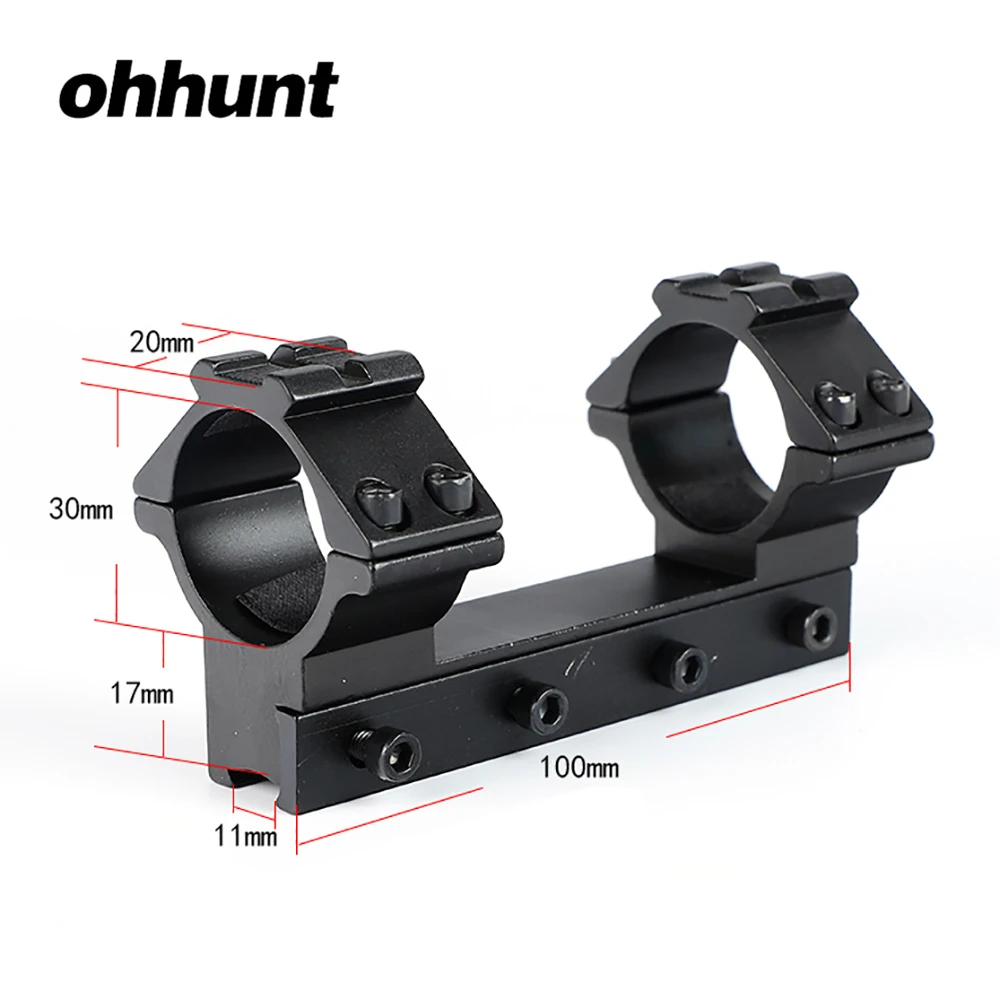 Ohhunt 10 см высокий профиль 11 мм ласточкин хвост. 22 Airgun 30 кольца со Стопорным штифтом