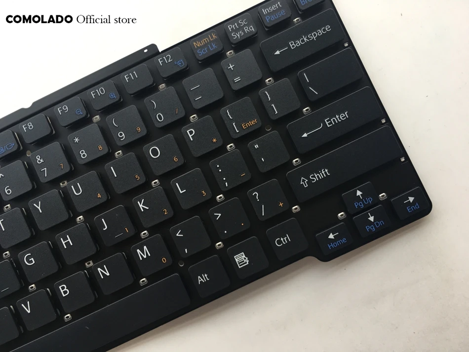 Английская клавиатура для SONY SR Series SR13 SR33 SR28 SR45H SR48J SR39D черная без рамки Клавиатура