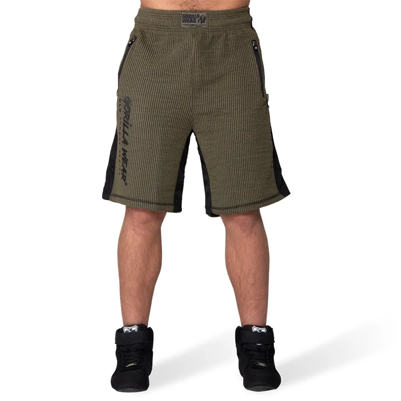 Fashion New Men Fintess Cotton Shorts Bodybuilding Workout Gym Short Pants | Мужская одежда