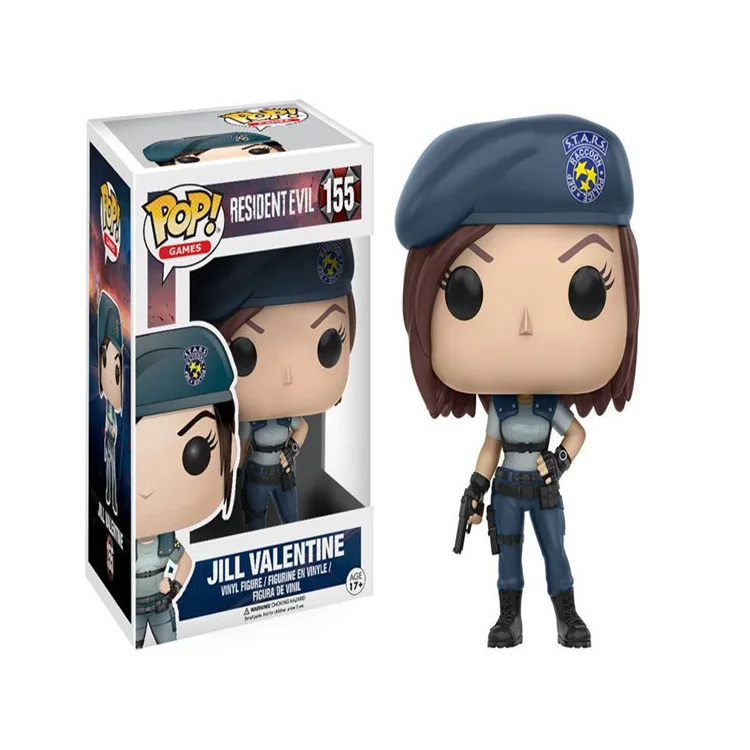 FUNKO POP Новый Обитель зла 10 см NEMESIS Джил Валентина LICKER Action Figure коллекция модельных