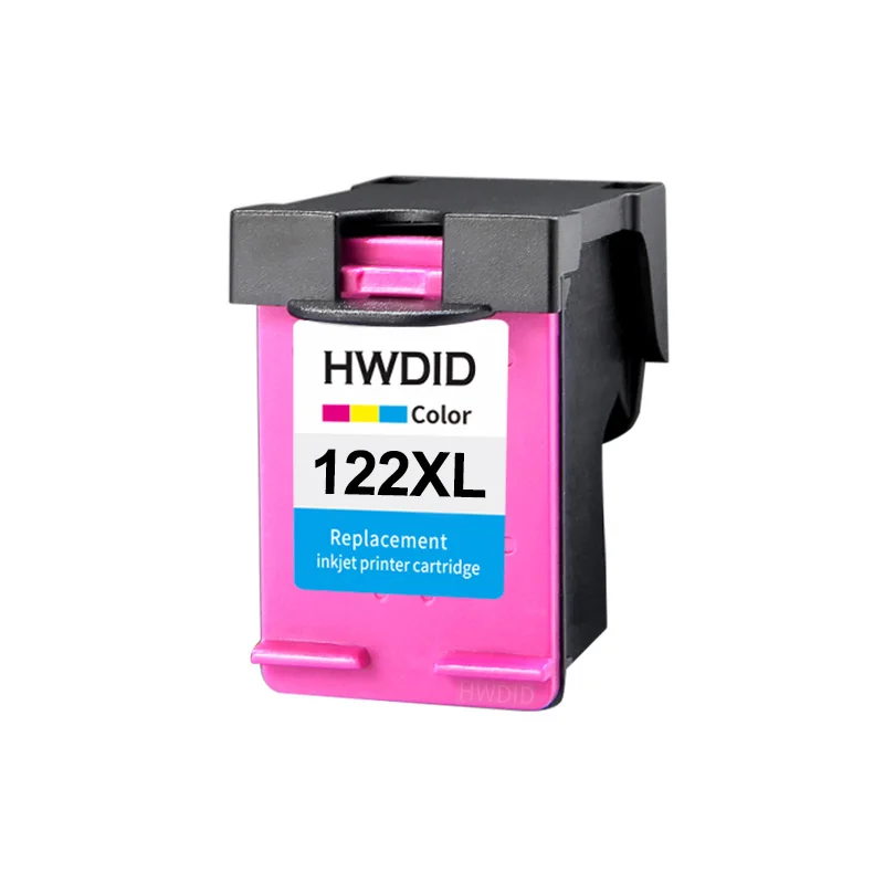 HWDID 122XL 122 xl черный картридж совместимый для hp с чернилами hp Deskjet 1000 1050 1050A 2000 2050 2050A 2540 3000 3050A 3052A 3054 1510 - Цвет: 122XL Tri-Color
