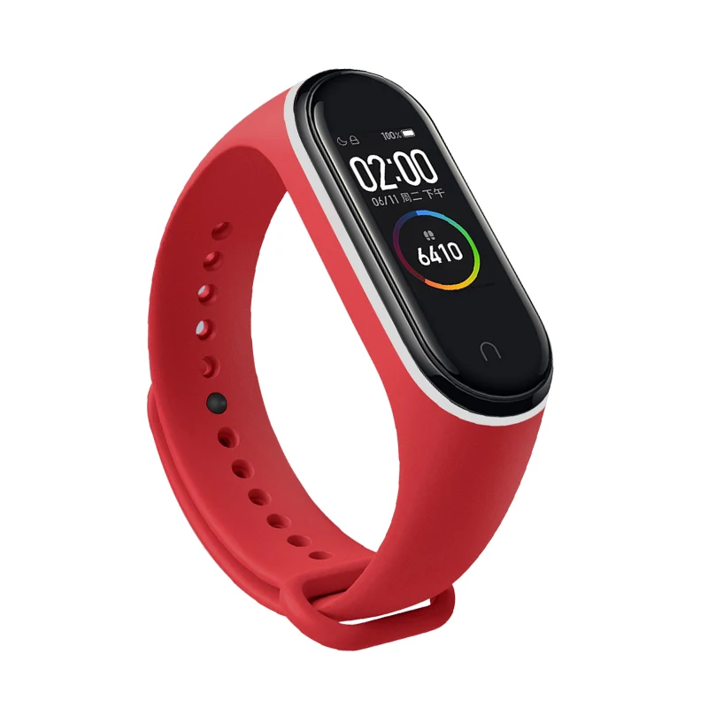 19 Браслет для Xiaomi mi Band 4/3 ремешок mi band 4 аксессуары водонепроницаемый силиконовый браслет для Xiaomi mi Band 3 сменный ремешок - Цвет ремешка: 19