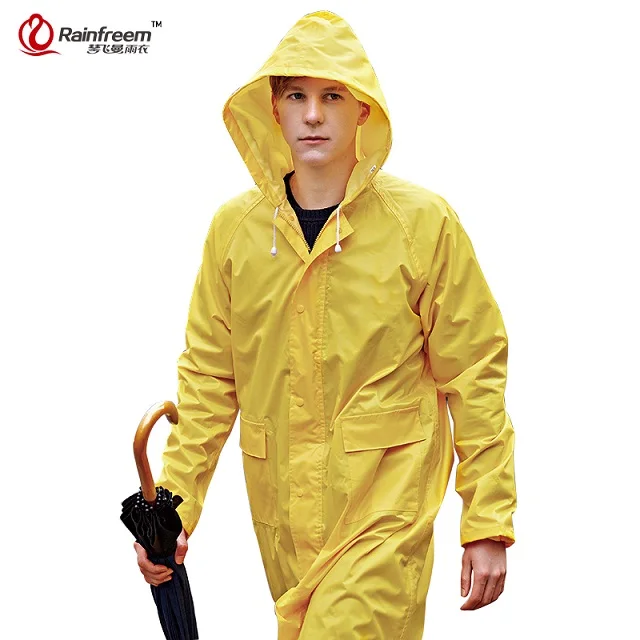 Yellow Непромокаемый плащ для женщин/мужчин, водонепроницаемый плащ, пончо, однослойный дождевик, Женская дождевик, дождевик, пончо - Цвет: Yellow