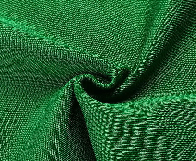 Высококачественное желтое зеленое Красное Облегающее Платье До Колена из вискозы, Бандажное платье, вечернее платье
