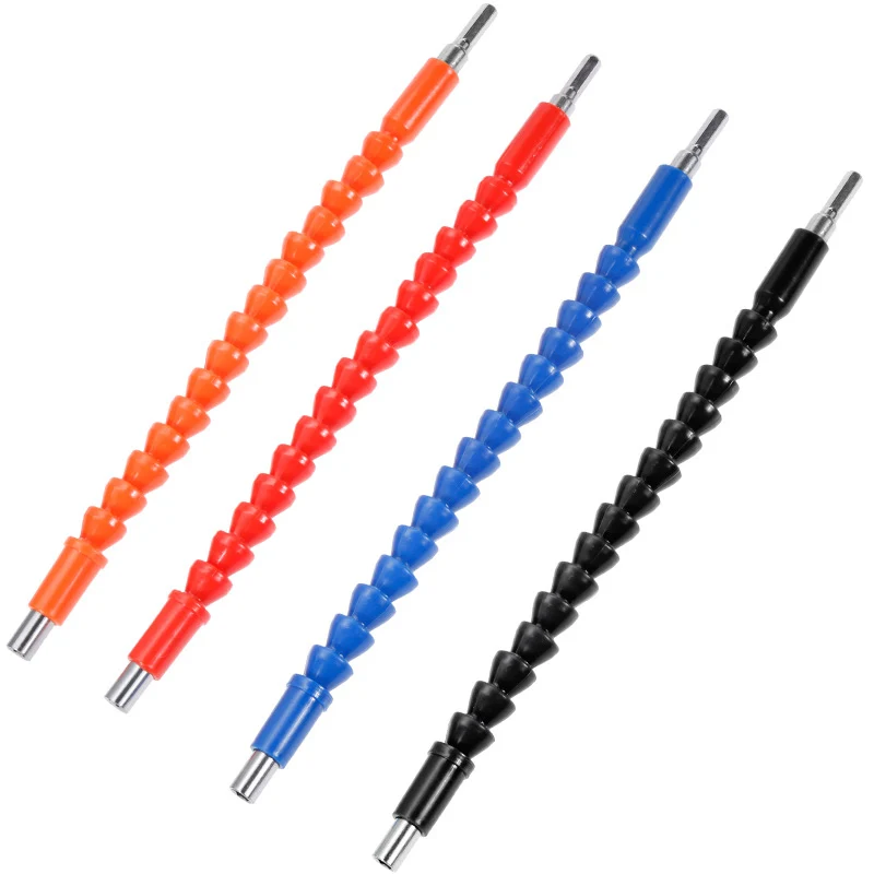 Инструменты для ремонта черный 300 мм гибкие биты вала удлинительная Отвертка