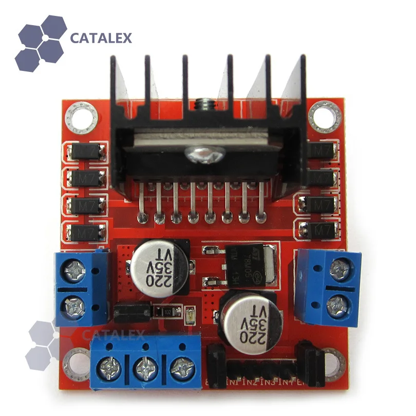 Модуль драйвера двигателя L298N H-Bridge для Arduino | Компьютеры и офис