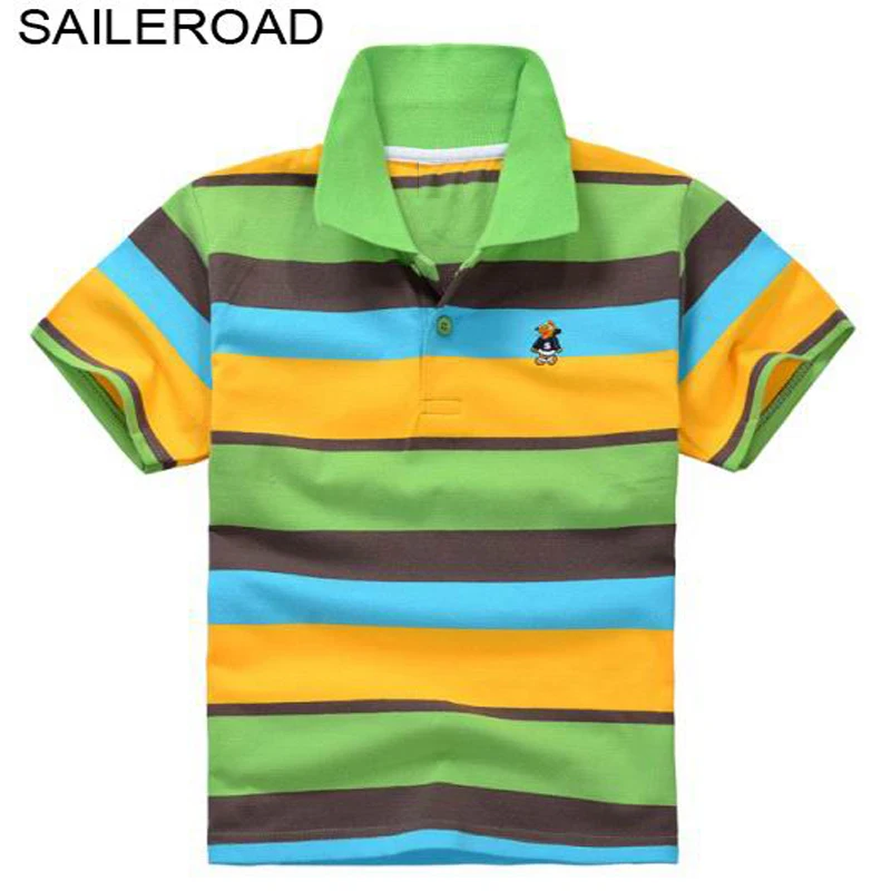 Хлопковая блузка с отложным воротником на Возраст 3 15 лет|shirt polo kids|polo boys shirtshirt |
