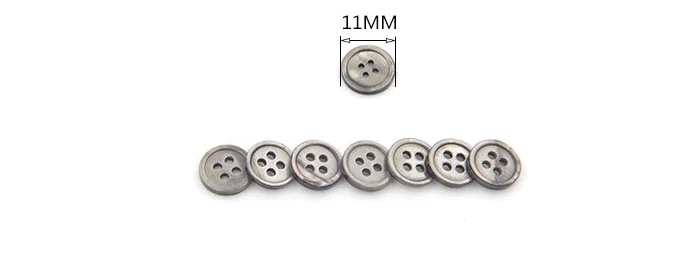 5 шт./лот серо черный корпус пуговица рубашка кнопка клипса 10 мм 22 мм|Пуговицы| |