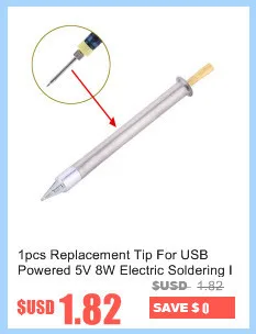 1 шт. Жало для USB Powered 5 В 8 Вт Электрический паяльник