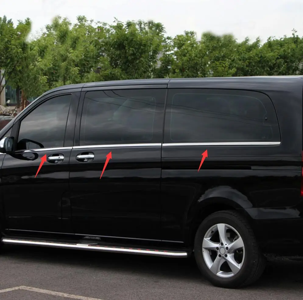 Для Mercedes-Benz Vito (W447) 2014-2018 для экстра-длинных колес стиль автомобиля снаружи! ABS