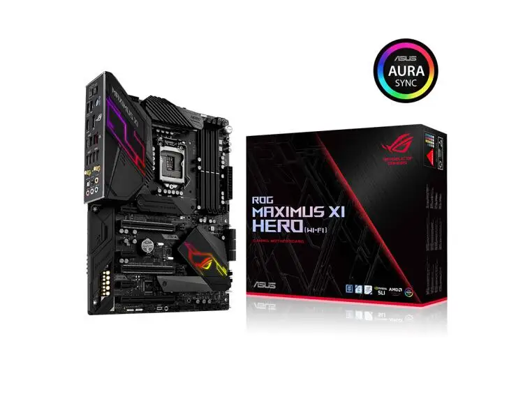 Материнская плата ASUS ROG Maximus XI Hero M11H для настольных ПК Z390 LGA1151 DDR4 64G с поддержкой I9 9900K 9700K