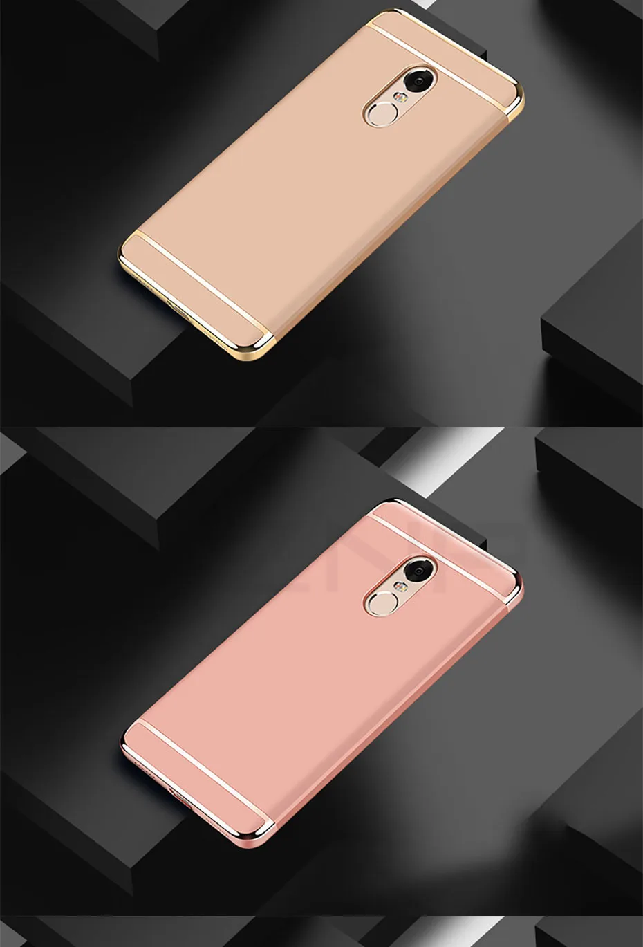 ZNP Роскошный Жесткий Чехол для Xiaomi Redmi Note 4 4X полный чехол s для Xiaomi Redmi 4X Redmi Note 4 4X чехол для телефона