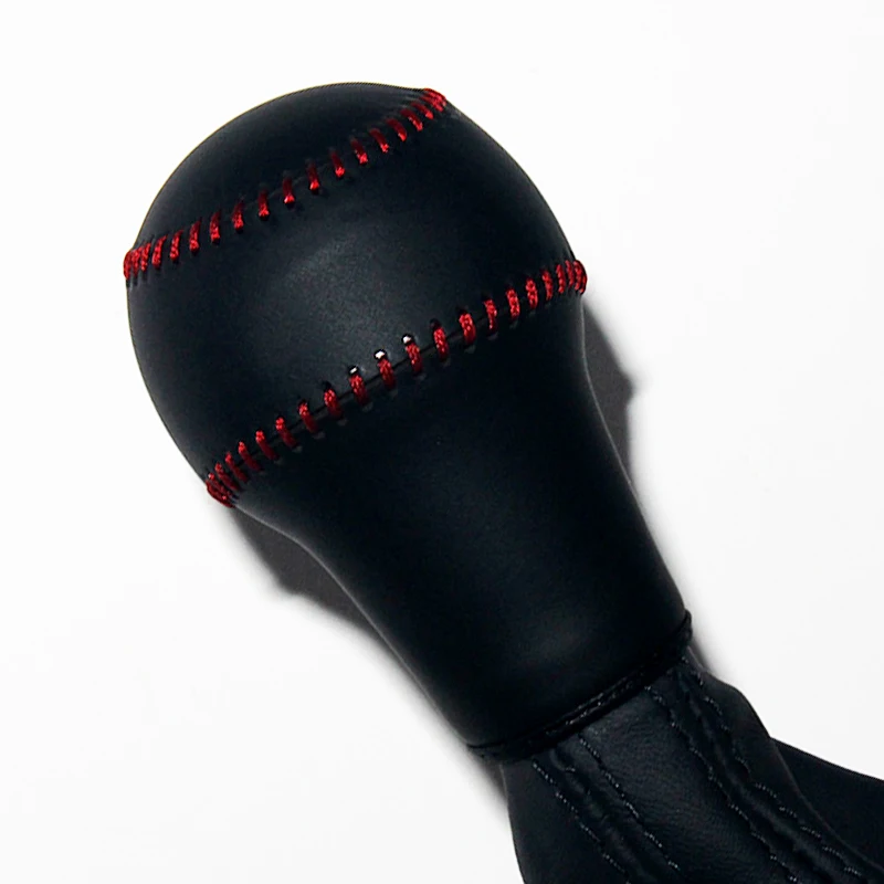 Ручное шитье Nappa чехол из натуральной кожи ручка переключения передач для Audi RS AT