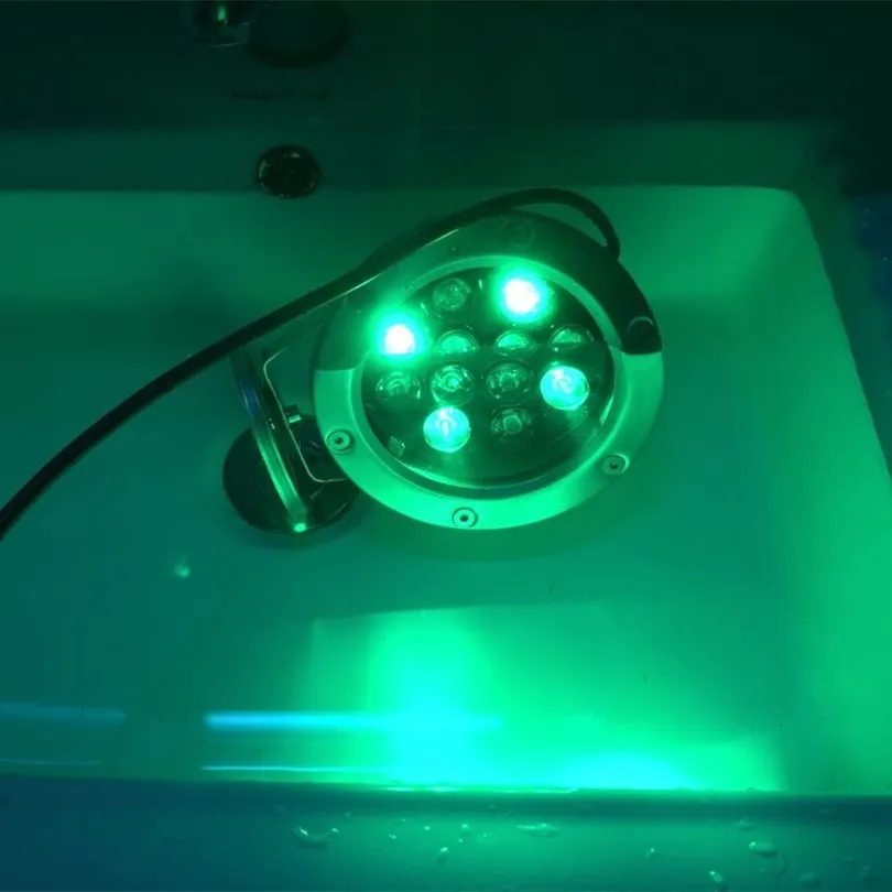 Светодиодные подводные лампы AC12v водонепроницаемые разноцветные точесветильник