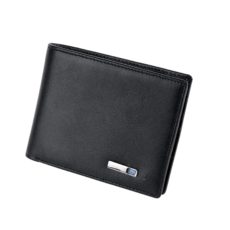 Новинка 2019 подлинный мужской кошелек с держателем для карт умный Bluetooth защитой от