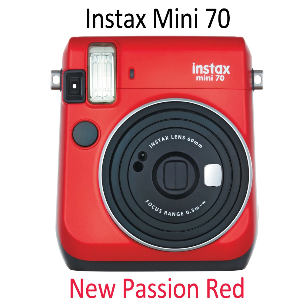 6 цветов Fujifilm Instax Mini 70 Instant фото камера красный черный синий цвет желтый белый