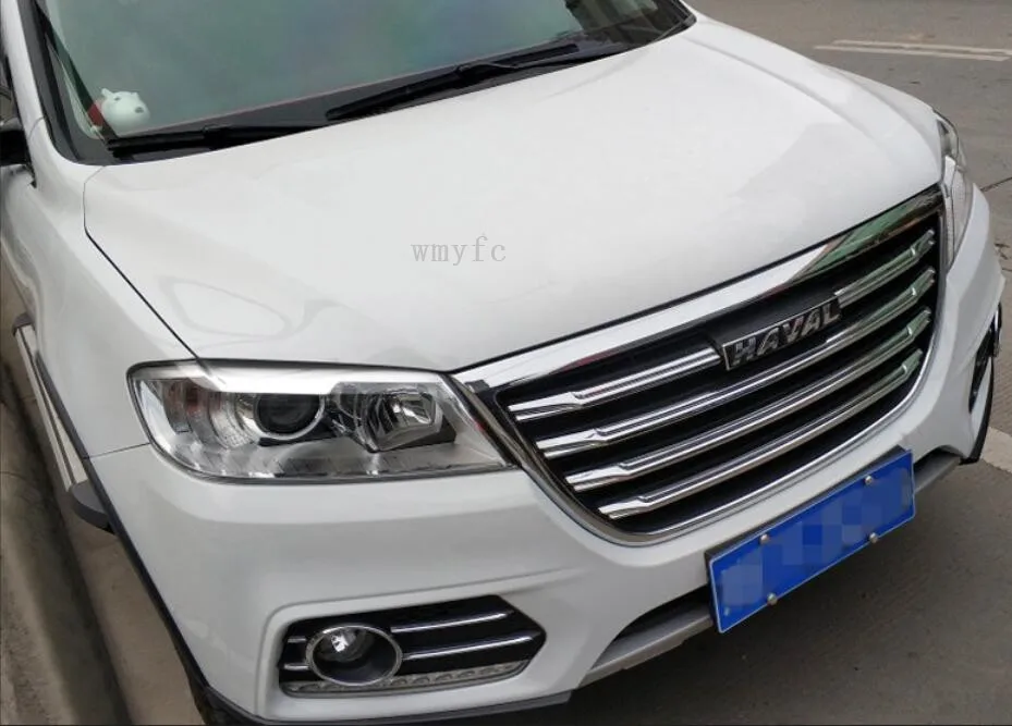 Углеродное волокно Abs средней сетки стикер для Great Wall Haval H6 H2 H2S H4 H7 H7L M6 F5 F7 2015