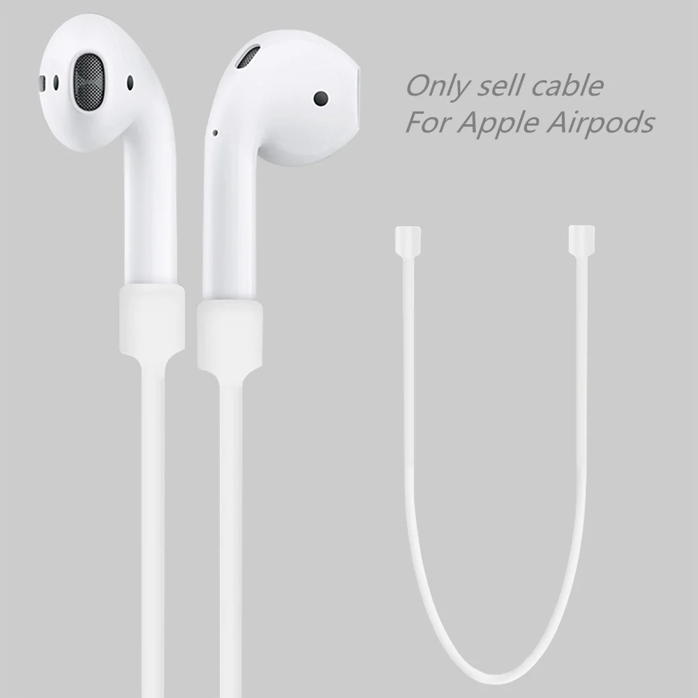 Силиконовый Шнур для наушников Apple Airpods шнур с защитой от потери iphone 7 Airpods|headphone