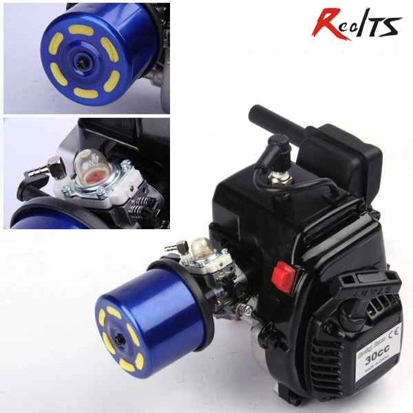 

Газовый двигатель RealTS 30cc для радиоуправляемого автомобиля 1/5