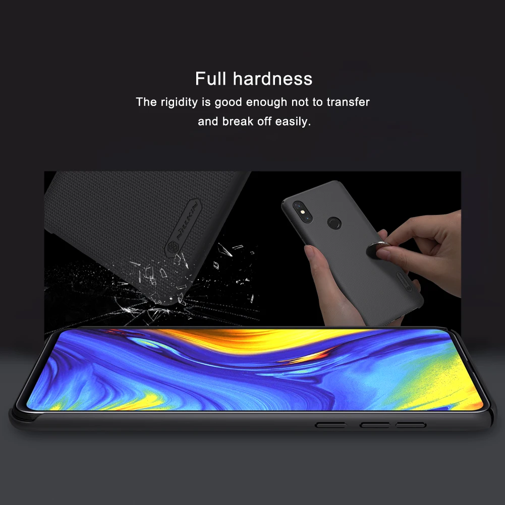 Для корпуса Xiaomi Mi Mix 3 чехол Nillkin матовый щит ПК Жесткий Чехол для Xiaomi Mi Mix 3 6,39''