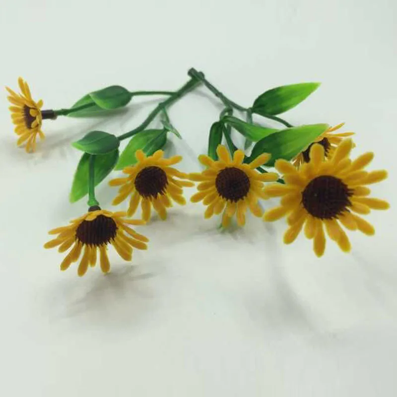 2017 новое поступление искусственные цветы сделай сам пейзаж цветок 50 шт Мини