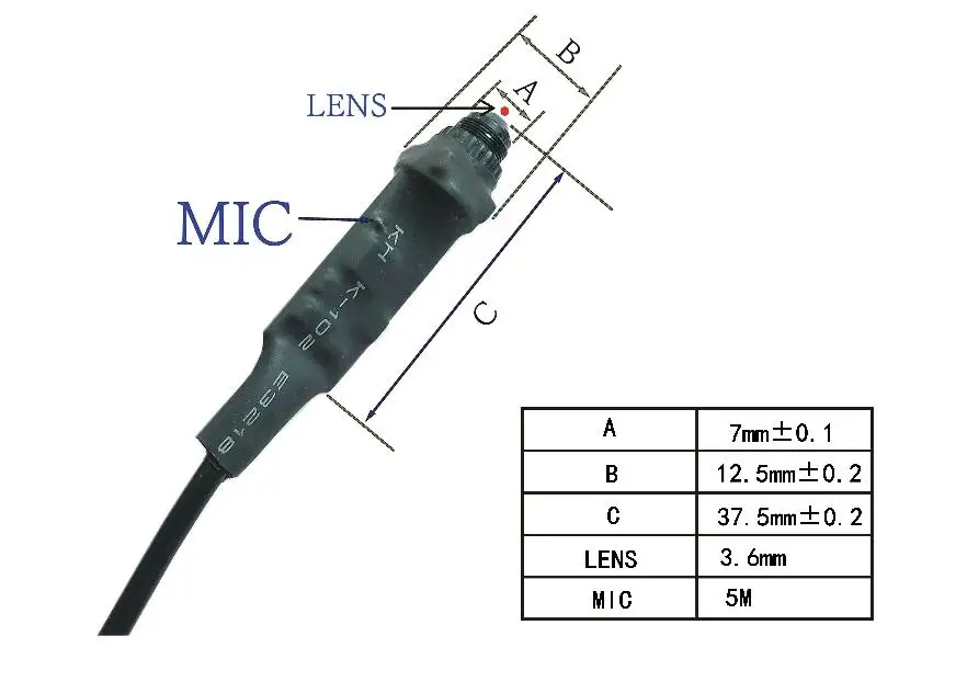 Мини 2.0MP AHD 1080P Bulletultra маленький конусный Объектив sony IMX323 HD 4 в 1 камера AHD/TVI/CVI/CVBS/940nm ночное видение с микрофоном Cam