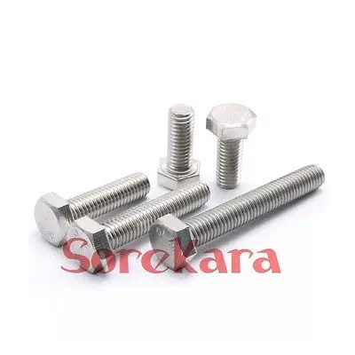 Болты с шестигранной головкой M8 * 10-M8*150 мм шаг 1 25 304 винты из нержавеющей стали |