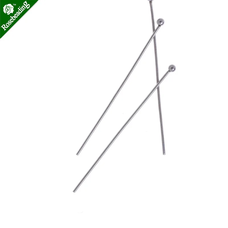 20 шт. 20-40 мм Шариковые головки из нержавеющей стали булавки стальные