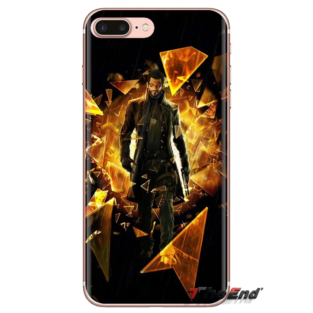 Deus EX Human Revolution обои для Huawei Mate Honor 4C 5C 5X 6X 7 7A 7C 8 9 10 8C 8X 20 Lite Pro прозрачный мягкий чехол