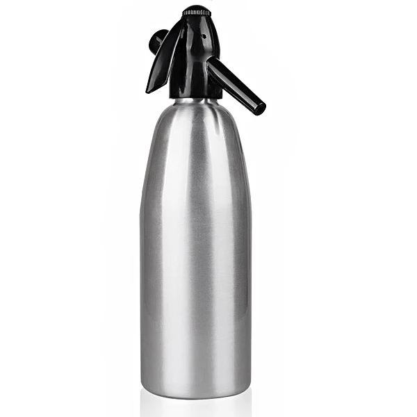Soda Siphon 1000 мл прочный безопасный Soda Siphon сделать сверкающую воду для Mojitos Gin Fizz коктейлей и вина Spritzers