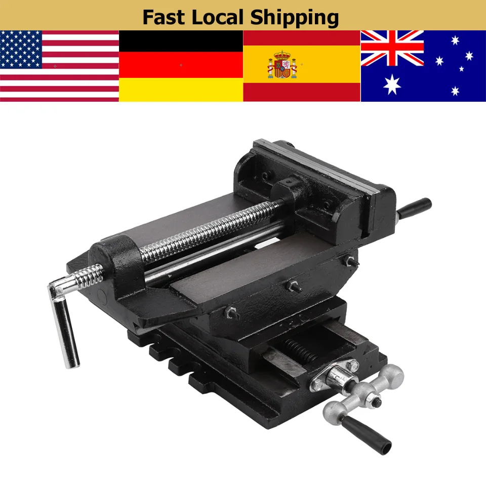 Настольные тиски сверлильные настольные 6 дюймов крестовые направляющие
