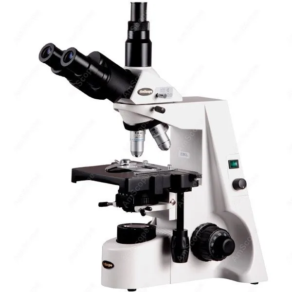 

Trinocular Compound Microscope--AmScope Supplies 40X-2500X Professional Infinity Trinocular Compound Microscope