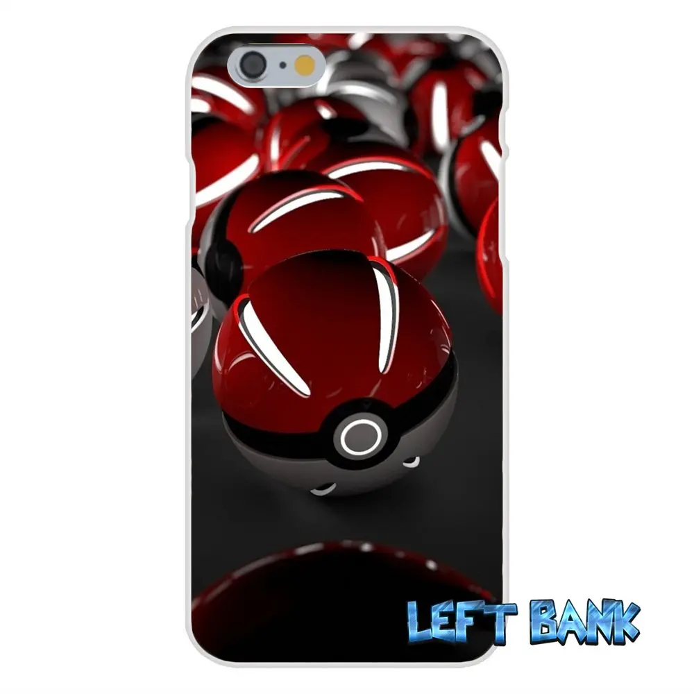Pokeball pokemons Мягкий Силиконовый ТПУ Прозрачный чехол для Samsung Galaxy Note 3 4 5 S4 S5 MINI S6 S7 edge |