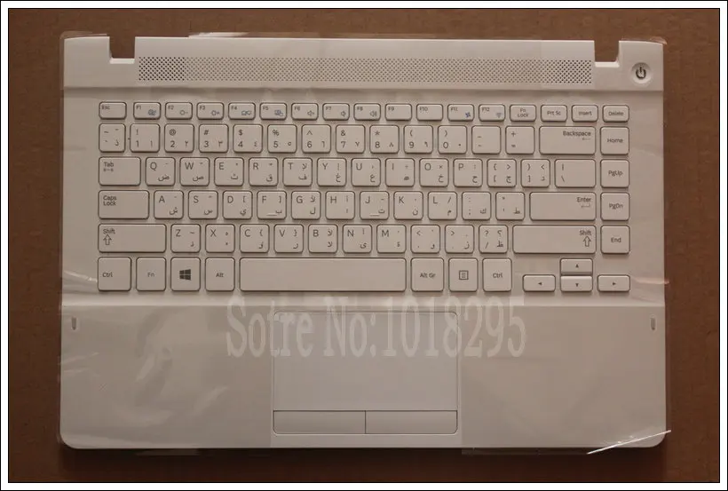 Арабский Клавиатура для samsung NP470R4V NP370R4E NP370R4V NP450R4E NP450R4V NP470R4E белый AR ноутбук palmrest