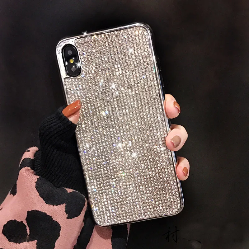 Glitter Diamond Phone Case for Huawei Nova 3i 3E 3 Luxury Bling Sequins Nova3i 4 Girl Cover Fundas | Мобильные телефоны и