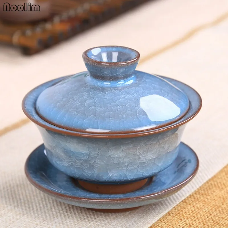 Чайный сервиз NOOLIM чайный со льдом Gaiwan чайная чашка китайские чайные наборы кунг