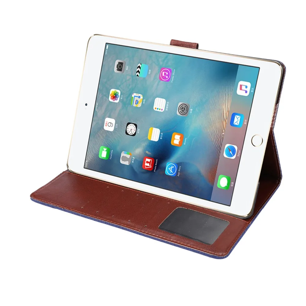 Для Apple iPad 9 7 2017 2018 A1822 A1893 PU кожаный чехол подставка для 5 6 air 2 Smart Case Funda Tablet Shell +