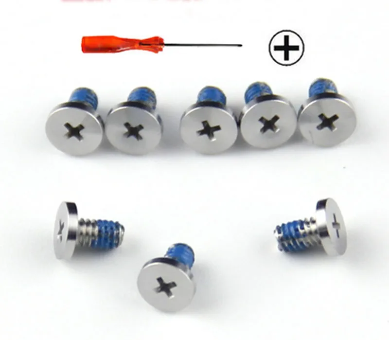 Новый оригинальный комплект винтов с нижним корпусом для Macbook белый 13 3 дюйма A1342