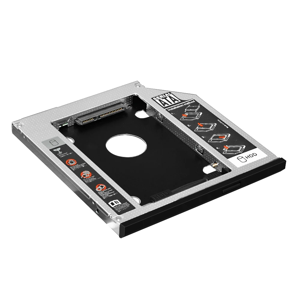 Sunдолина SATA 2nd Caddy 9 5 мм SSD жесткий диск HDD адаптер Bay внешний корпус для Lenovo Thinkpad